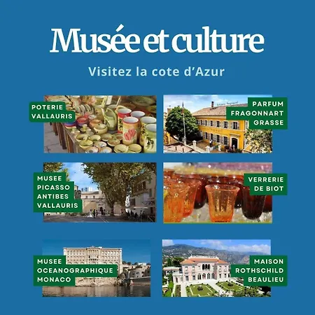 Pause Riviera Avec Terrasse, A 300 Metres De La Appartement