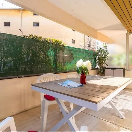 Pause Riviera Avec Terrasse, A 300 Metres De La * Cannes