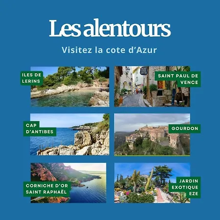 Pause Riviera Avec Terrasse, A 300 Metres De La Appartement